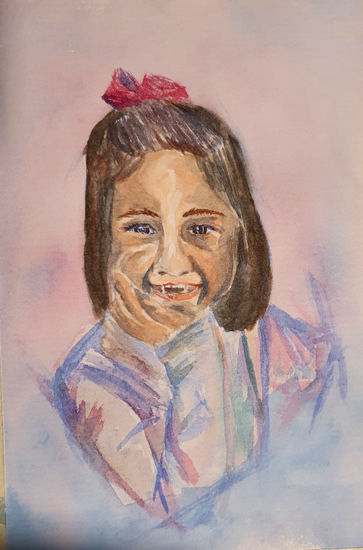 Alazne Watercolour Paper Portrait