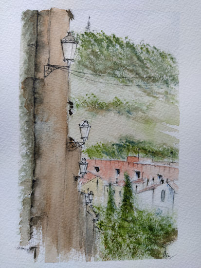 Cáceres Watercolour Paper Landscaping