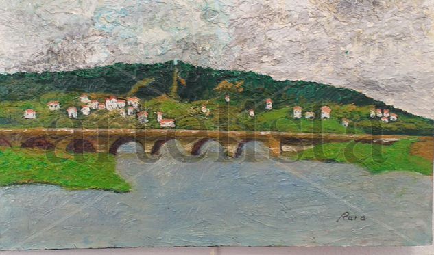 Ponte de Noia Oil Panel Landscaping