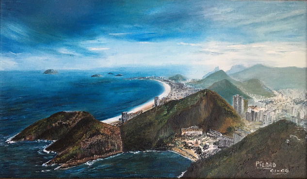 Río de Janeiro Oil Canvas Landscaping