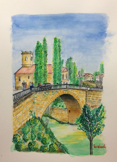 Aguas del Tajo II, Trillo Watercolour Paper Landscaping