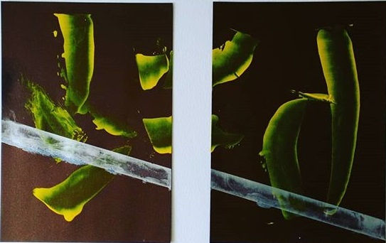 Repression 2 (diptych) - From Calligraphies of Silence series