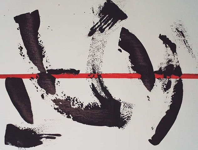 Suspended - From Calligraphies of silence series