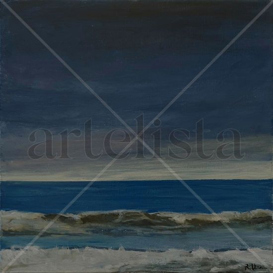 Fuera del mar Oil Canvas Marine Painting