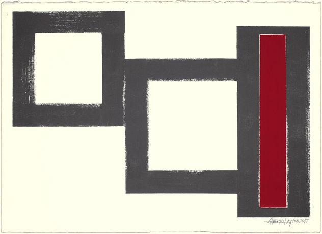 GEOMETRIC RED 17-01
