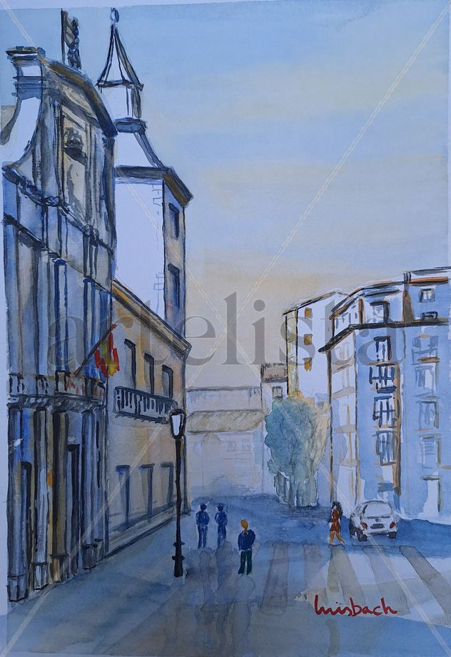 Plaza de la provincia, Madrid.