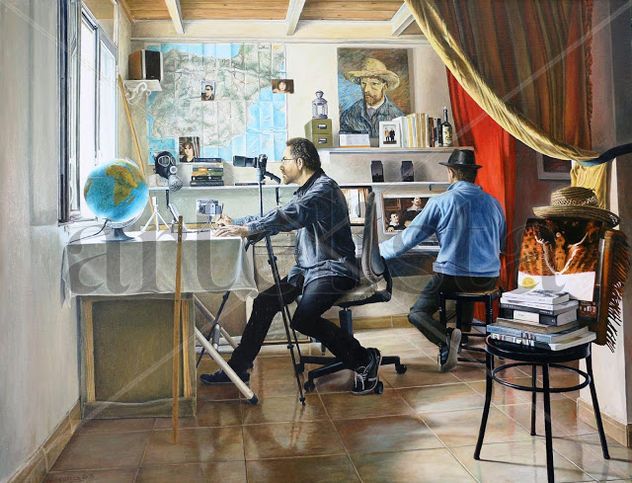 El estudio en Delft