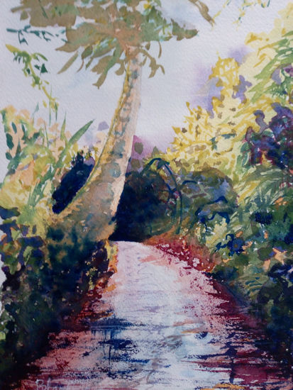 Paseando por Luces Watercolour Paper Landscaping