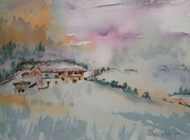 Cielo de color Watercolour Paper Landscaping