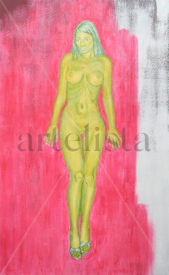 Suave primavera de abril de mayo Oil Canvas Nude Paintings