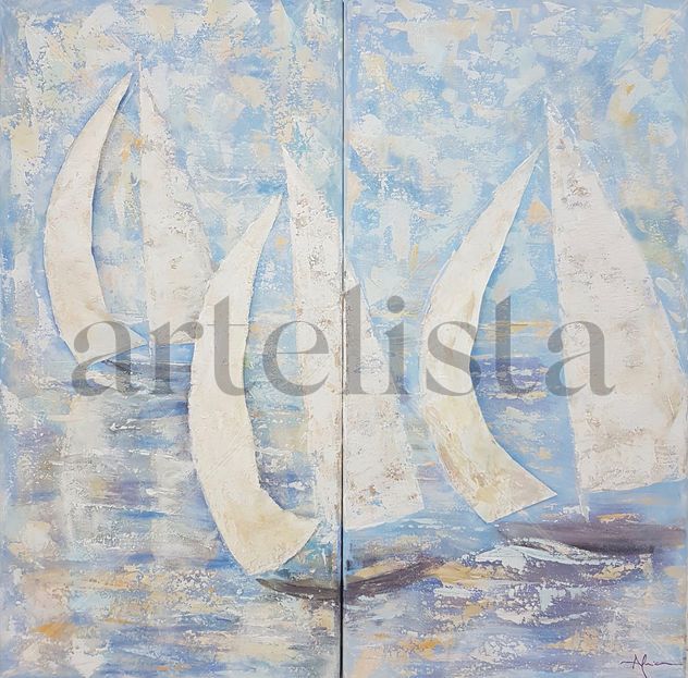 Lunas en el mar