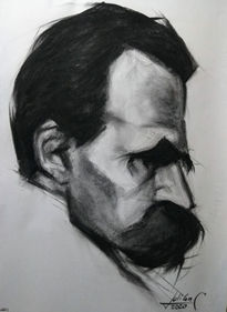 Retrato Nietzsche