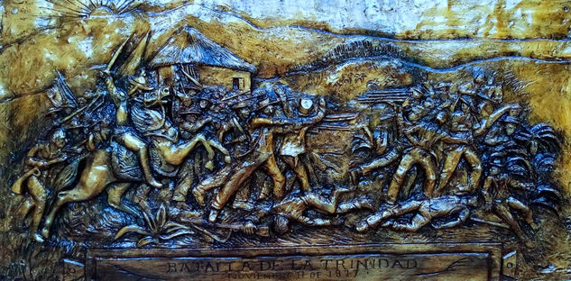 BATALLA DE LA TRINIDAD, GENERAL FRANCISCO MORAZÁN, HONDURAS Mixta Figurativa