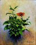 La flor roja