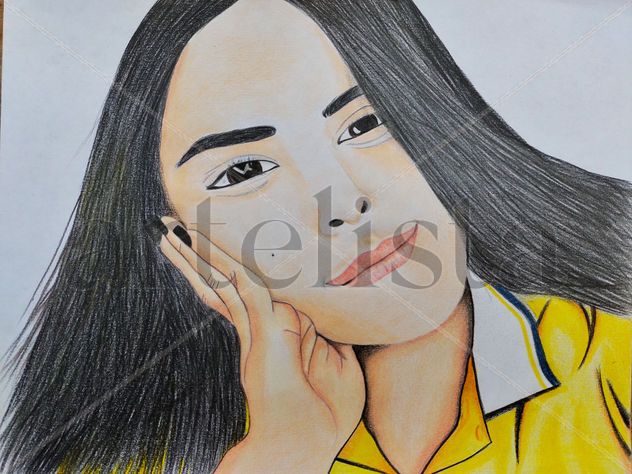 Dama de amarillo