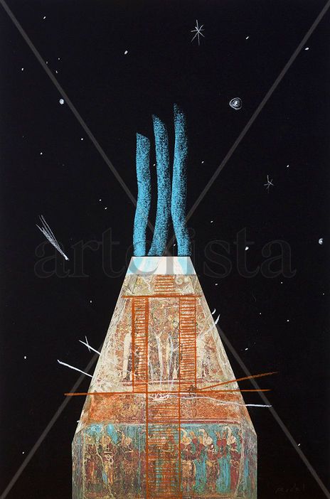 La cápsula espacial...