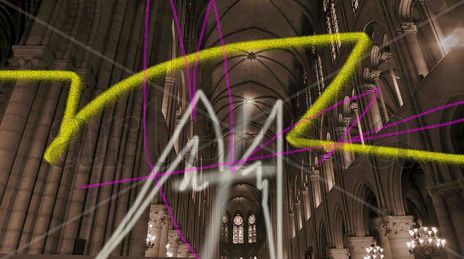 Ángel en Notre Dame...