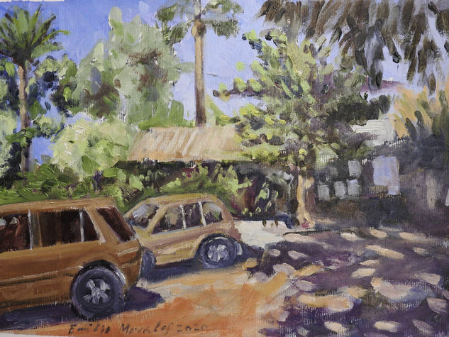 Coria. Enclave en el paseo del río. Oil Paper Landscaping