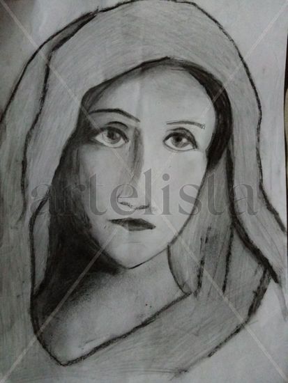 Retrato de Santa María Pencil