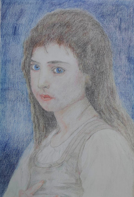 Niña de Bouguereau
