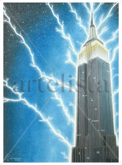 Empire State Empowered Mixed Media