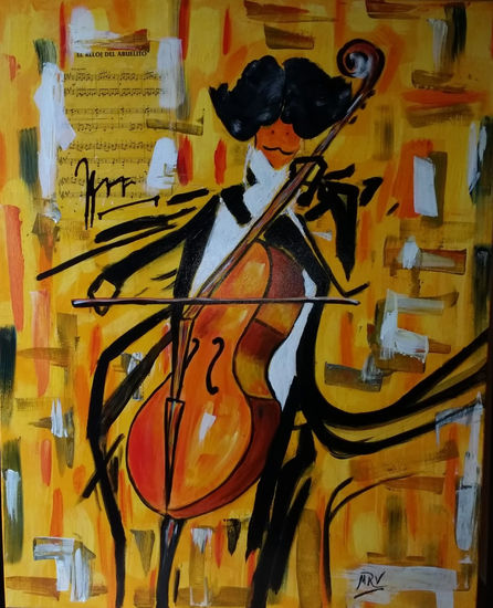 El alma del músico Acrylic Canvas Others