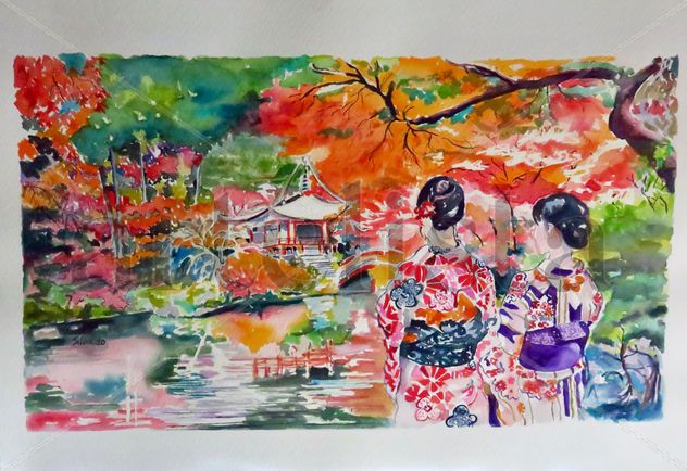 Geishas en Kyoto