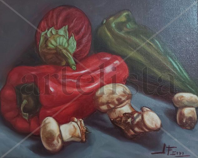 Bajoques Oil Canvas Still Life Paintings