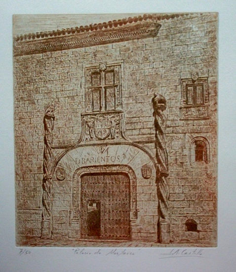 "Palacio de Montarco, Ciudad Rodrigo" Others Others Etching Process