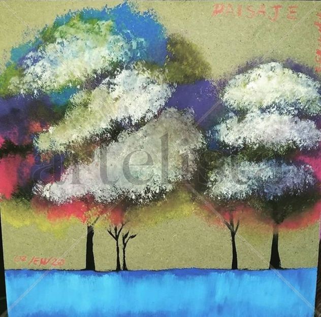 Árboles coloridos