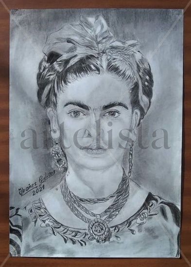 Frida. Pencil