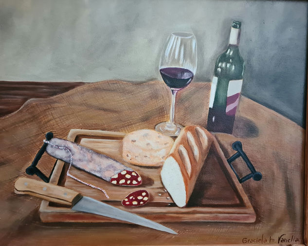 Sabores de las Sierras Oil Canvas Still Life Paintings