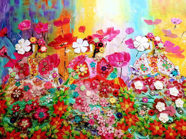 Meninas flamencas.