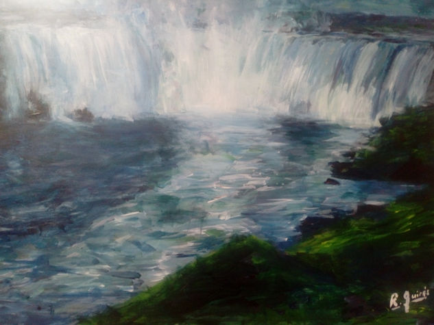 Cataratas del Niágara Acrylic Panel Landscaping