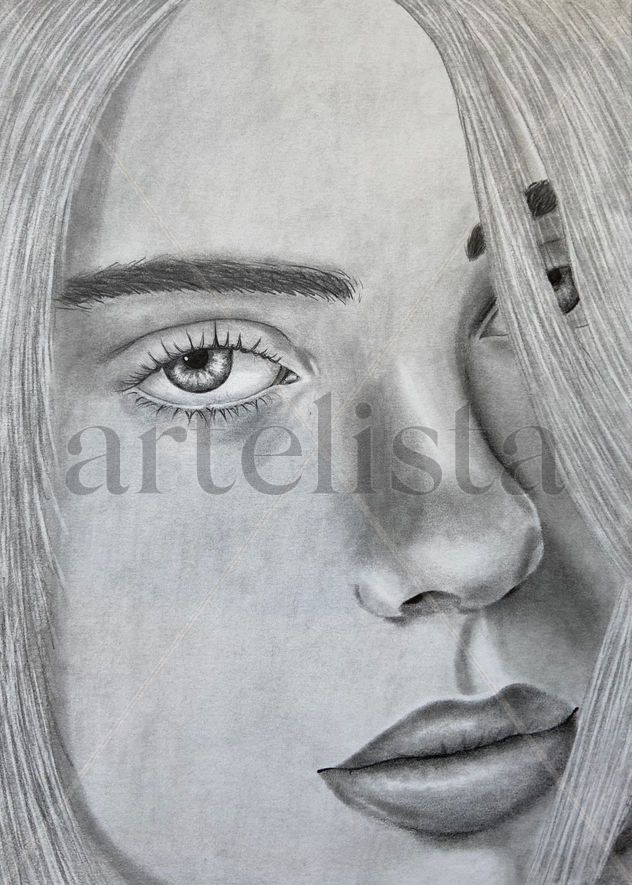 Retrato de Billie Eilish