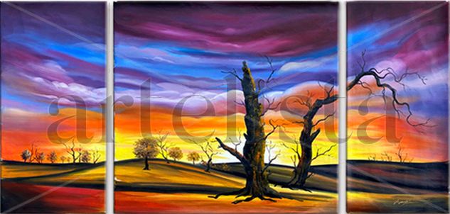 Tree's hope 755 Oil Canvas Landscaping