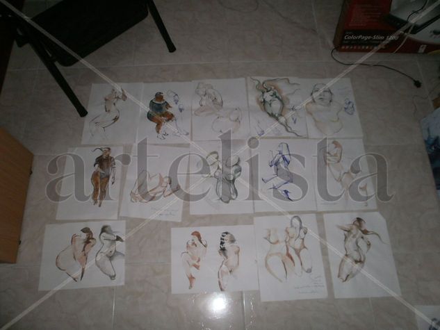 dibujos de sakira 