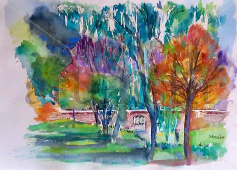 Parque en otoño