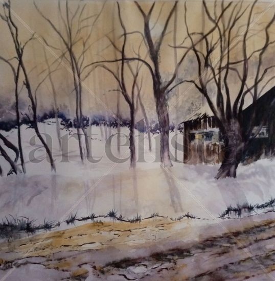 Sol de Invierno Watercolour Paper Landscaping