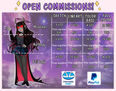 ¡Comisiones abiertas! ♥
