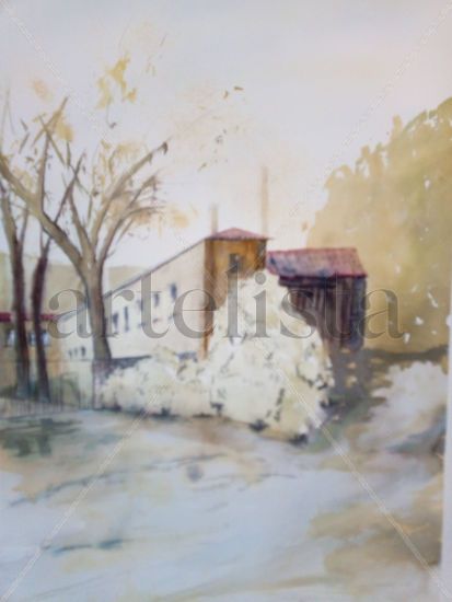 Valdedios 1 Watercolour Paper Landscaping