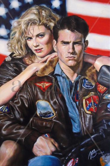 Top Gun, ídolos del aire Oil Canvas Others