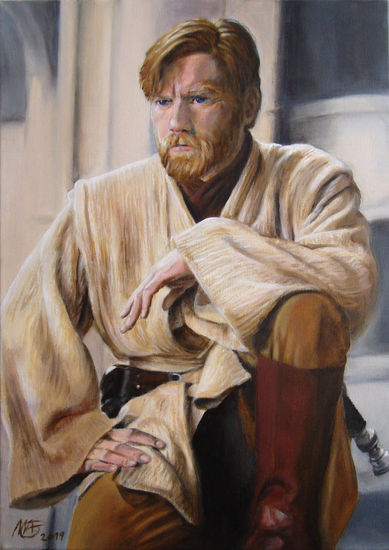 Kenobi Oil Canvas Others