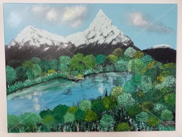 Lago en el bosque