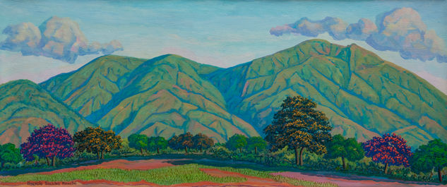 Cerro Ávila Caracas Oil Canvas Landscaping