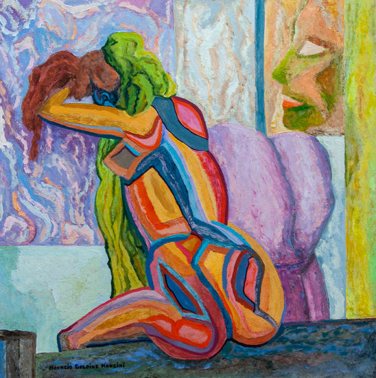 Obsesión Oil Others Figure Painting