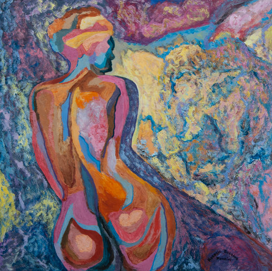 Pensamientos Oil Panel Nude Paintings