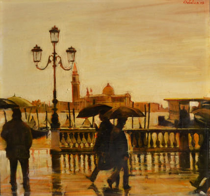 Lloviendo en Venezia