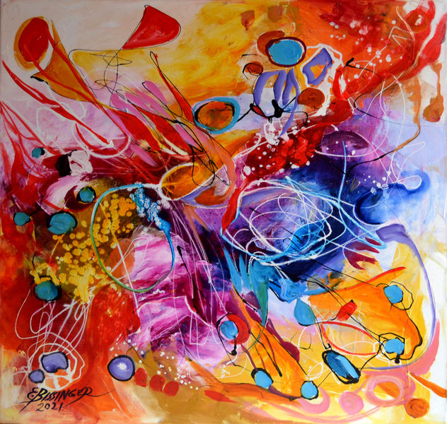 The emotion of a sunset ,abstract Bissinger