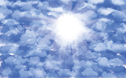 Sol reluciente